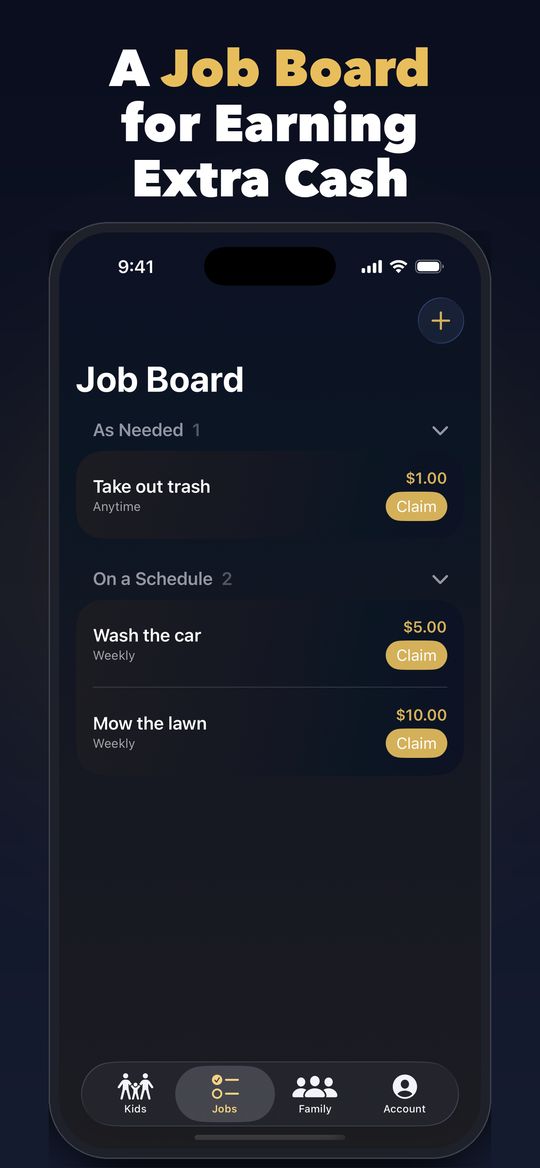A Job Board for earning extra cash